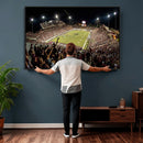 Washington-Grizzly Stadium Canvas Wall Art – Exciting Game