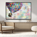 Up Pixar Poster, Look Up Pixar Wall Art, Up Pixar Canvas,