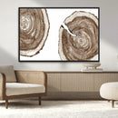 Wood Tree Ring Wall Art Canvas Prints, Tree Rings –