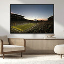 Oregon Ducks Football Team Print - Eugene Autzen Stadium