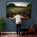 Oregon Stadium Canvas Wall Art - Captivating Game Day Scene