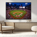 St. Louis Cardinals Baseball Team Print - Busch Stadium Wall by MyGreatCanvas | Canvas Wall Art Prints | Photo Prints & Wall Decor