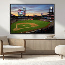 Citizens Bank Park Philadelphia Phillies Wall Art Canvas |