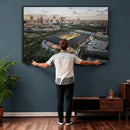 Columbus Crew Soccer Team Print - Columbus Crew Stadium Wall