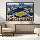 Los Angeles Dodgers Dodger Stadium Wall Art Canvas Print -