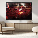 Houston Rockets Basketball Team Print Canvas- Houston Toyota