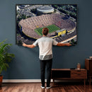 Michigan Wolverines Football Team Print - Ann Arbor Michigan