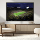 Michigan Wolverines Football Canvas Wall Decor, Football