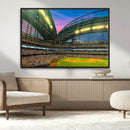 Milwaukee Brewers Baseball Team Print Canvas- American