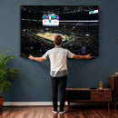Milwaukee Bucks Basketball Print - Fiserv Forum Stadium Wall