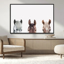 Horse Wall Art - Minimalist Horse Triptych Wall Art – Modern by MyGreatCanvas | Canvas Wall Art Prints | Photo Prints & Wall Decor