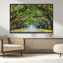 Wormsloe State Plantation Driveway Wall Art Canvas Print by MyGreatCanvas | Canvas Wall Art Prints | Photo Prints & Wall Decor