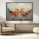 Golden Angel Wings Wall Art Canvas Print – Stunning Abstract by MyGreatCanvas | Canvas Wall Art Prints | Photo Prints & Wall Decor