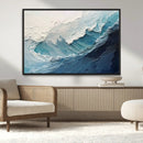 Ocean Wave Canvas Wall Art Print – Coastal Living Room Large