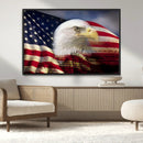 American Flag Eagle Symbol Wall Art, American Flag Eagle by MyGreatCanvas | Canvas Wall Art Prints | Photo Prints & Wall Decor