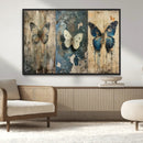 Butterfly Wall Art Trio | Vintage Butterfly Canvas Print | by MyGreatCanvas | Canvas Wall Art Prints | Photo Prints & Wall Decor
