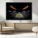 Eagles Field Stadium Wall Art | Philadelphia Eagles Football