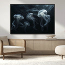 Jellyfish Wall Art Canvas Print, Elegant Wall Decor