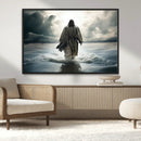 Jesus Walking on Water Wall Art | Canvas Print | Ready to