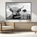 Scottish Highland Cow Wall Art | Rustic Farmhouse Décor | by MyGreatCanvas | Canvas Wall Art Prints | Photo Prints & Wall Decor