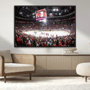 Amerant Bank Arena Wall Art Canvas Print - Basketball Arena by MyGreatCanvas | Canvas Wall Art Prints | Photo Prints & Wall Decor