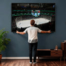American Airlines Center Dallas Stars Wall Art Canvas Print