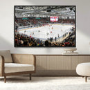 Lausanne Arena Ice Hockey Stadium Wall Art Canvas Print,