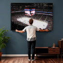 Rogers Place Edmonton Oilers Ice Hockey Stadium Wall Art,