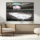 Sharks Arena Blackhawks Sharks Ice Hockey Stadium Wall Art by MyGreatCanvas | Canvas Wall Art Prints | Photo Prints & Wall Decor