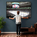 Sharks Arena Blackhawks Sharks Ice Hockey Stadium Wall Art