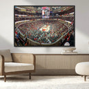 United Center Chicago Bulls Stadium Wall Art Canvas Print
