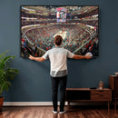 United Center Chicago Bulls Stadium Wall Art Canvas Print