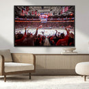 Carolina Hurricanes Ice Hockey Stadium Wall Art, Carolina
