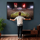 Framed Florida State Seminoles Football Team Print -