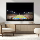 SMU Mustangs Football Team Print - Dallas Gerald J. Ford