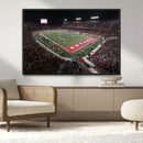 Houston Cougars Football Team Print - Houston TDECU Stadium