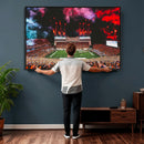 Virginia Tech Hokies Football Team Print - Blacksburg Lane
