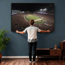 Wisconsin Badgers Football Team Print - Madison Camp Randall
