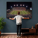 Demon Deacons Print Canvas, Football Team Print -