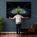 Denver Broncos Football Team Print Canvas- Denver Empower