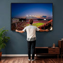 Wolfpack Football Team Wall Art Print - Raleigh