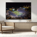Duke University Blue Devils Football Print Canvas - Durham
