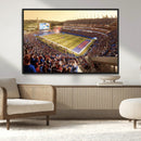 University of Kansas Jayhawks Football Team Print - Lawrence by MyGreatCanvas | Canvas Wall Art Prints | Photo Prints & Wall Decor