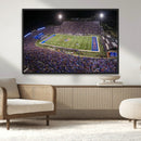University of Kansas Jayhawks Football Team Print - Lawrence by MyGreatCanvas | Canvas Wall Art Prints | Photo Prints & Wall Decor