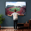 Cincinnati Bearcats Football Team Print - Nippert Stadium Wall Art Canvas Print