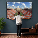 Oklahoma State Cowboys Football Team Print - Stillwater