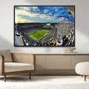 Framed USF Bulls Football Team Print - Tampa Raymond James by MyGreatCanvas | Canvas Wall Art Prints | Photo Prints & Wall Decor
