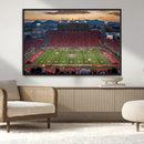 Framed Arizona Wildcats Football Team Print - Tucson Arizona by MyGreatCanvas | Canvas Wall Art Prints | Photo Prints & Wall Decor