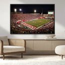 Indiana University Hoosiers Football Team Print Canvas by MyGreatCanvas | Canvas Wall Art Prints | Photo Prints & Wall Decor