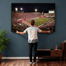 Indiana University Hoosiers Football Team Print Canvas